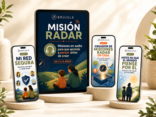Brújula - Misión Radar + 🎁3 Bonos Gratis
